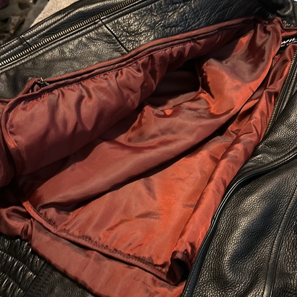 Wilson leather coat size large - Picture 3 of 7